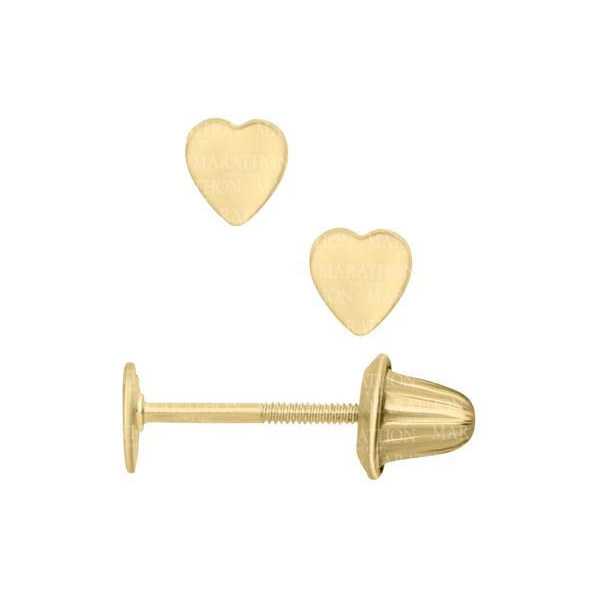 Children's Heart Stud Earrings Baxter's Fine Jewelry Warwick, RI