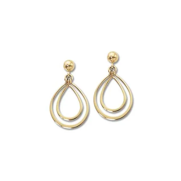 Pear Shaped Drop Earrings Baxter's Fine Jewelry Warwick, RI