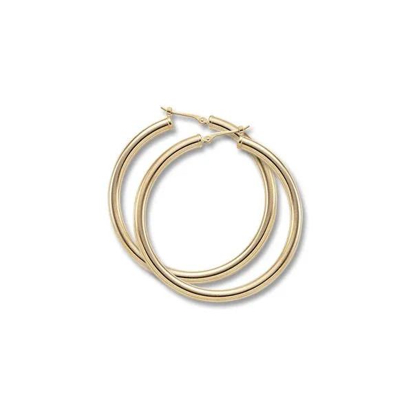 14k Large Hoop Earrings Baxter's Fine Jewelry Warwick, RI