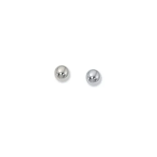 14k White Gold Ball Stud Earrings Baxter's Fine Jewelry Warwick, RI
