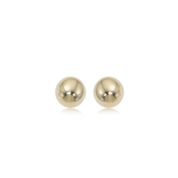 7mm Gold Ball Earrings Baxter's Fine Jewelry Warwick, RI