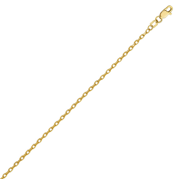 14k Yellow Gold Rolo Chain Baxter's Fine Jewelry Warwick, RI