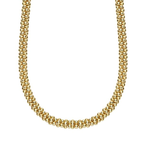 Classic Gold Caviar Necklace Baxter's Fine Jewelry Warwick, RI