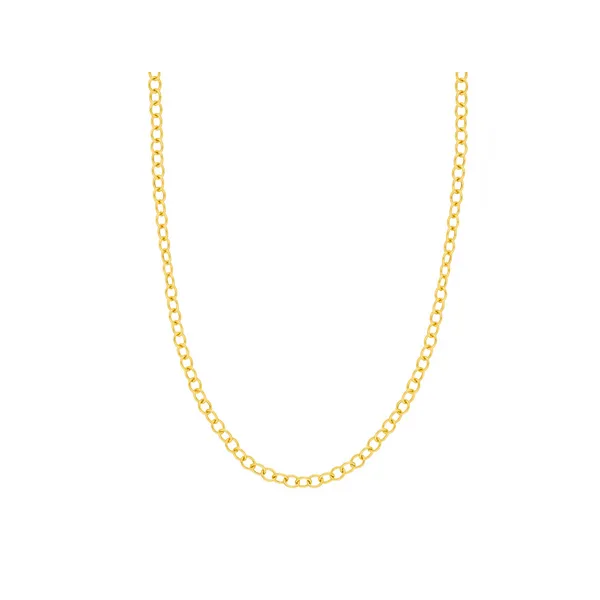 Hollow Rounded Link Chain Baxter's Fine Jewelry Warwick, RI