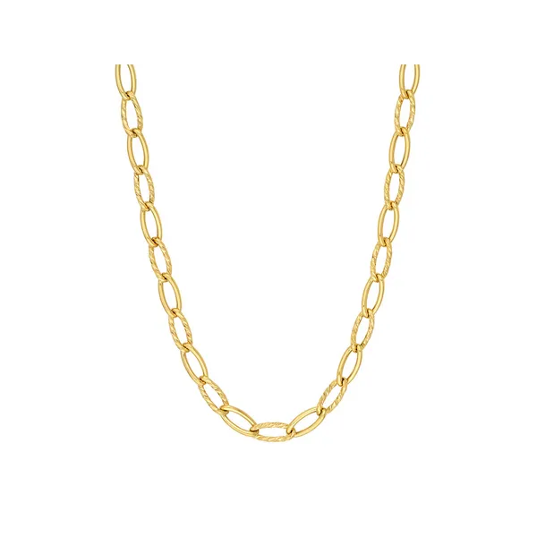 Oval Twist Polished Links Chain Baxter's Fine Jewelry Warwick, RI