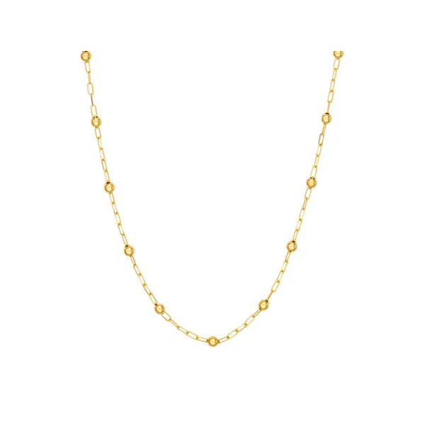 Beaded Paper Clip Chain