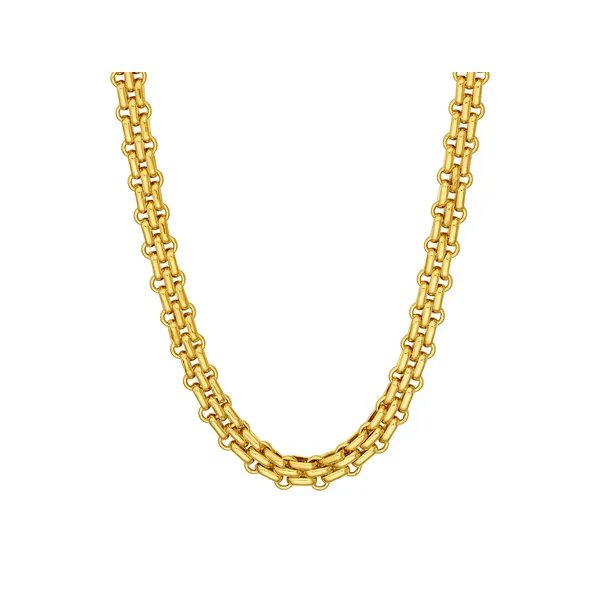 Hollow Alternating 2-1 Link Chain