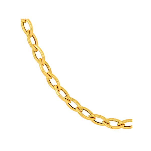 Marquise Textured Necklace Image 2 Baxter's Fine Jewelry Warwick, RI
