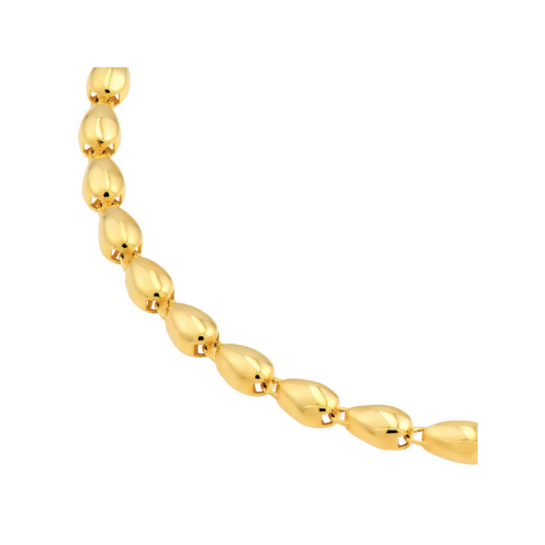 Puffy Teardrop Chain Image 2 Baxter's Fine Jewelry Warwick, RI