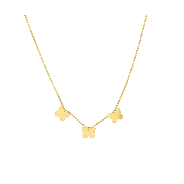 14kt Gold Princess Necklace, girls necklace, children's jewelry