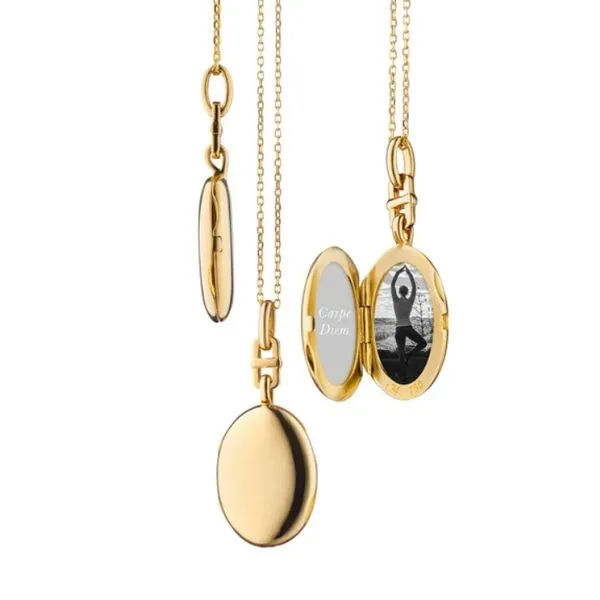 Slim Oval “Eve” Locket Baxter's Fine Jewelry Warwick, RI