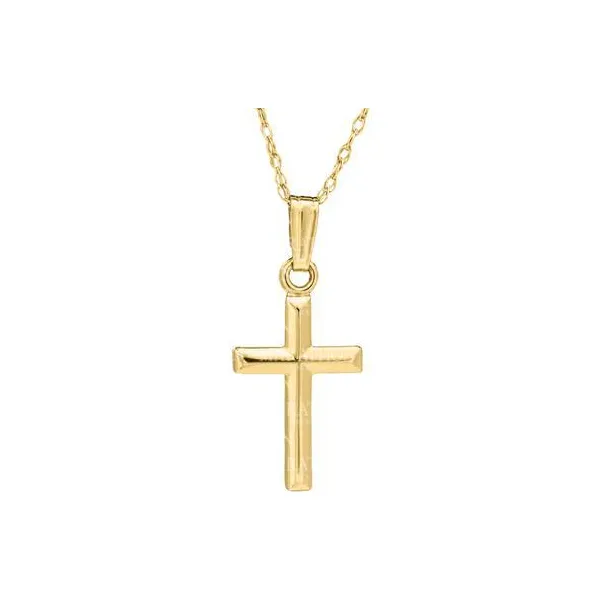 Children's 14k Cross Necklace Baxter's Fine Jewelry Warwick, RI