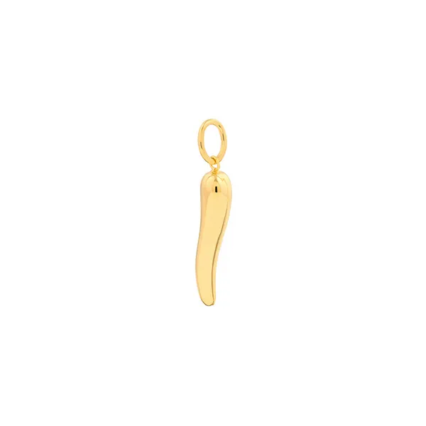 14k Italian Horn Charm Baxter's Fine Jewelry Warwick, RI