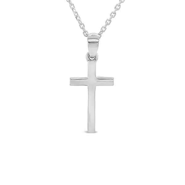 White Gold Cross