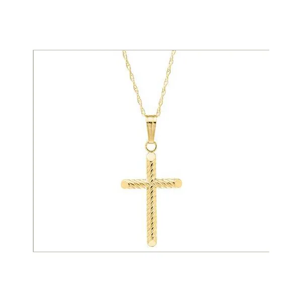 14k Children's Cross Pendant Baxter's Fine Jewelry Warwick, RI