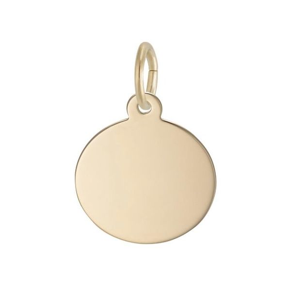 Petite Round Disc Charm Baxter's Fine Jewelry Warwick, RI