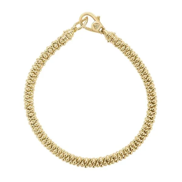 Thin Gold Caviar Bracelet Baxter's Fine Jewelry Warwick, RI