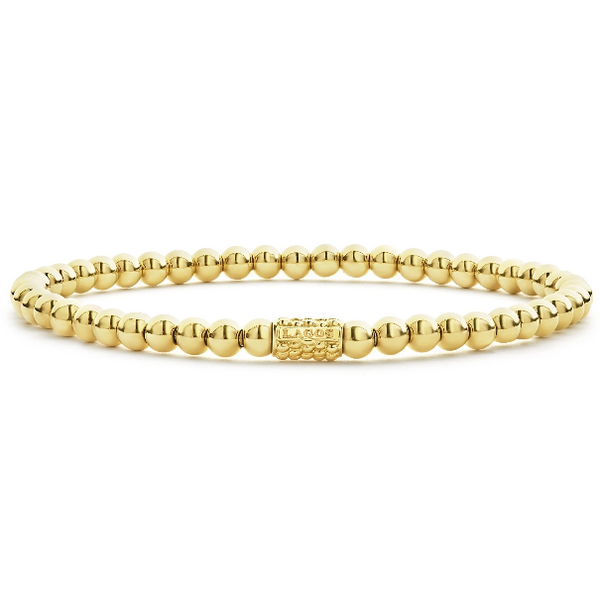 4mm Gold Bead Bracelet Baxter's Fine Jewelry Warwick, RI