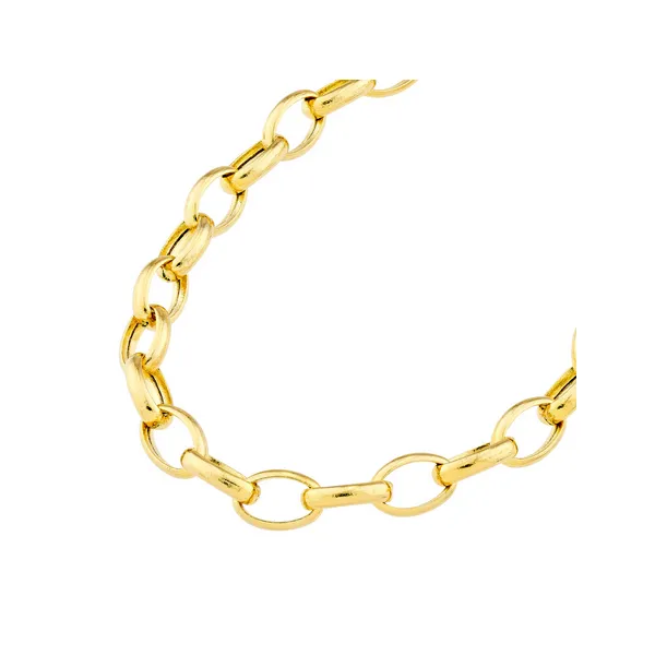 14k Forzentina Oval Link Bracelet Baxter's Fine Jewelry Warwick, RI