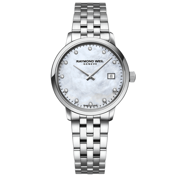 Toccata Ladies White Mother-of-Pearl Diamond Quartz Watch Baxter's Fine Jewelry Warwick, RI