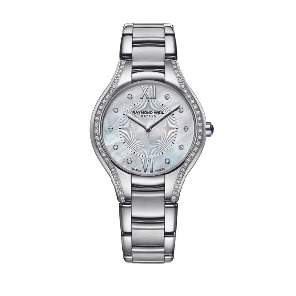 Noemia Ladies Diamond Stainless Steel Quartz Watch Baxter's Fine Jewelry Warwick, RI