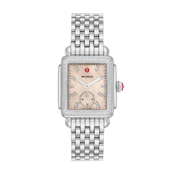 Deco Mid Stainless Steel Diamond Watch