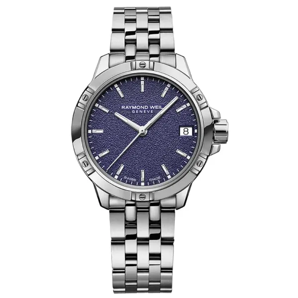 Tango Ladies Quartz Deep Purple Frosted Dial Bracelet Wat...