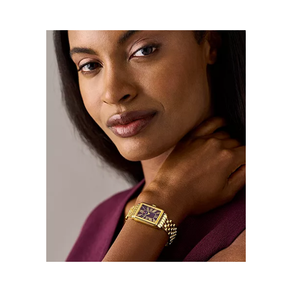 Deco Park 18K Gold-Plated Watch Image 2 Baxter's Fine Jewelry Warwick, RI