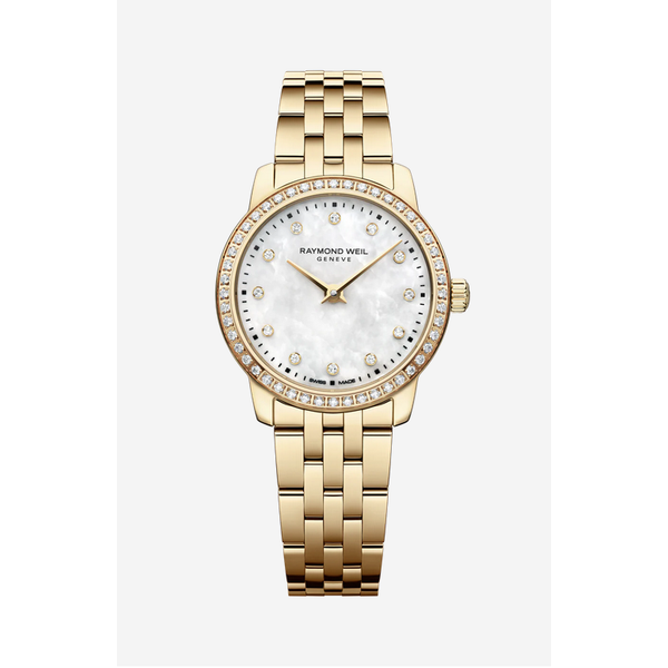 Toccata Classic Mother of Pearl Lab Grown Diamond Dial Watch Baxter's Fine Jewelry Warwick, RI