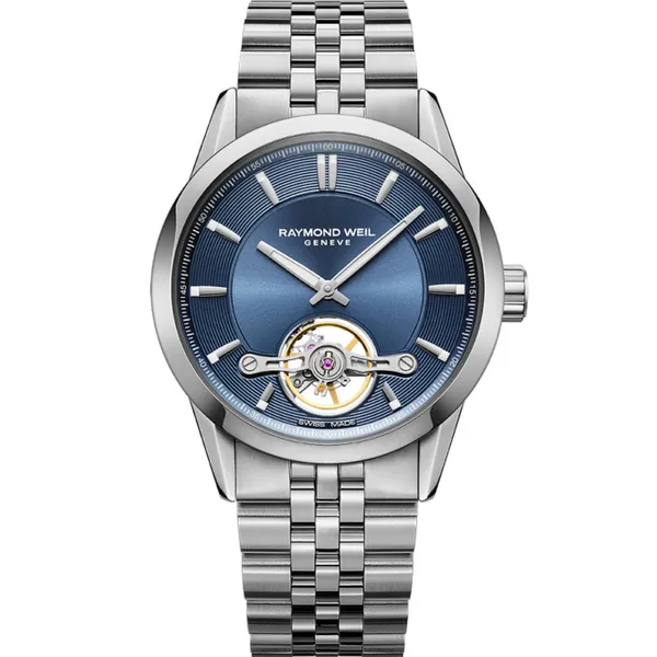 Freelancer Men's Automatic Blue Dial Bracelet Watch, 42.5mm Baxter's Fine Jewelry Warwick, RI