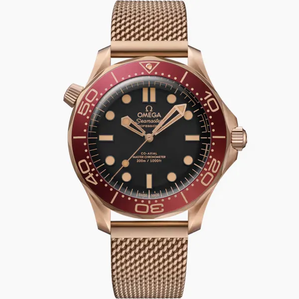 Seamaster Diver 300M 42 mm, Bronze gold on Bronze gold