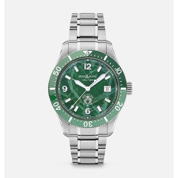 Montblanc 1858 Iced Sea Automatic Date Image 2 Baxter's Fine Jewelry Warwick, RI