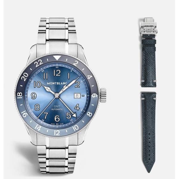 Montblanc 1858 GMT 0 Oxygen Image 4 Baxter's Fine Jewelry Warwick, RI