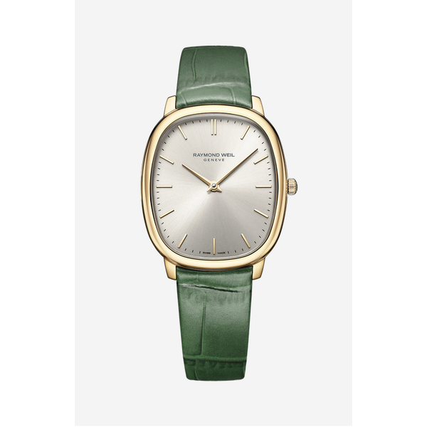 Toccata Heritage, Green Leather Strap Baxter's Fine Jewelry Warwick, RI