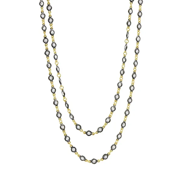 Embellished Wrap Chain Necklace Baxter's Fine Jewelry Warwick, RI