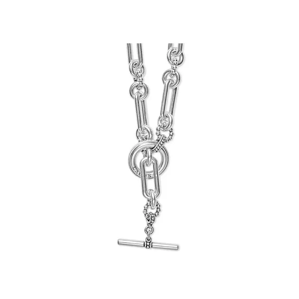 Silver Link Necklace Image 2 Baxter's Fine Jewelry Warwick, RI