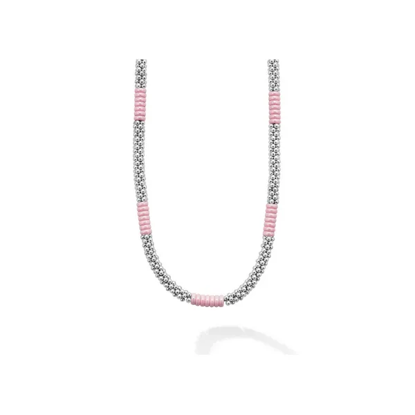 Silver Station Ceramic Beaded Necklace Baxter's Fine Jewelry Warwick, RI