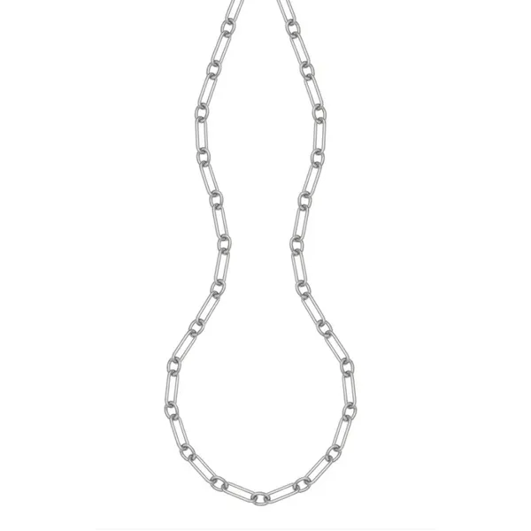 Sterling Silver Fancy Link Chain Baxter's Fine Jewelry Warwick, RI