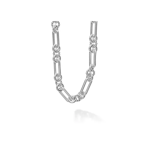 Silver Link Necklace Baxter's Fine Jewelry Warwick, RI