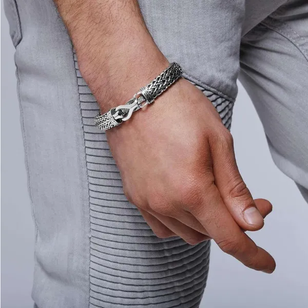 Mens Asli Classic Chain Link Bracelet Image 2 Baxter's Fine Jewelry Warwick, RI