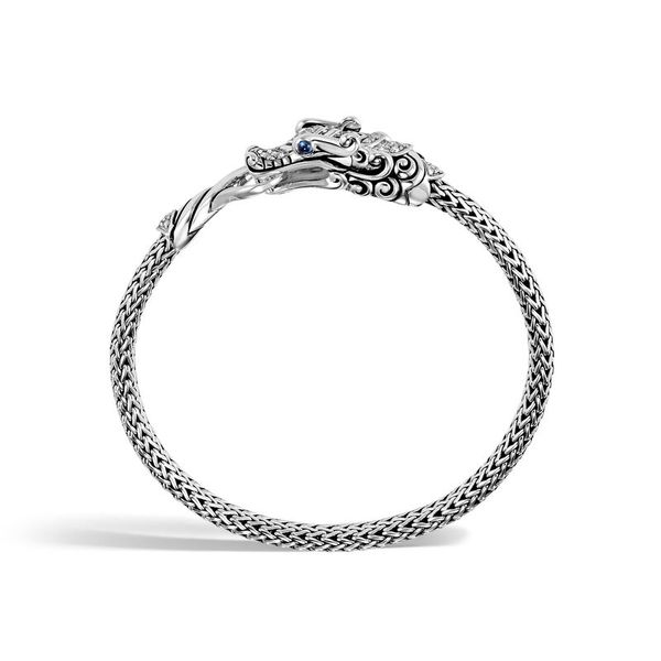 Classic Chain Station Bracelet with Diamond Image 2 Baxter's Fine Jewelry Warwick, RI