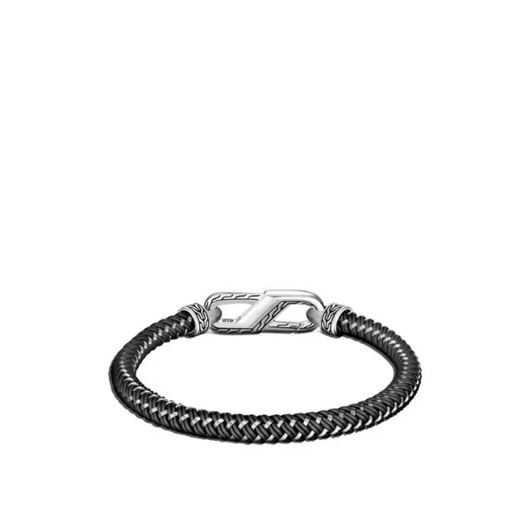 Classic Chain Bracelet with Steel Cord thumb image 2