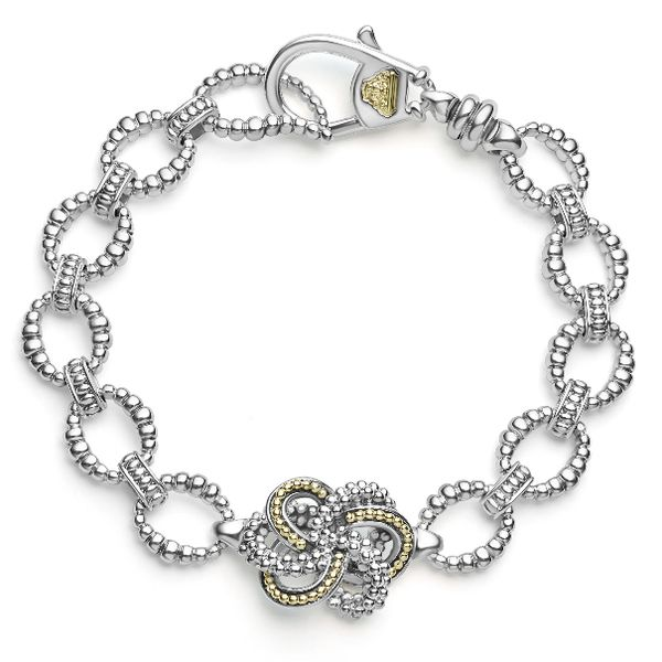 Two Tone Love Knot Bracelet Baxter's Fine Jewelry Warwick, RI