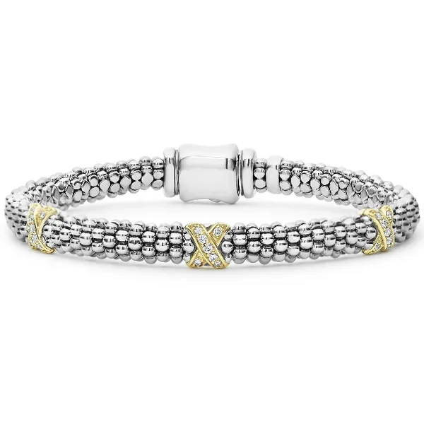 Three Diamond X Bracelet Baxter's Fine Jewelry Warwick, RI