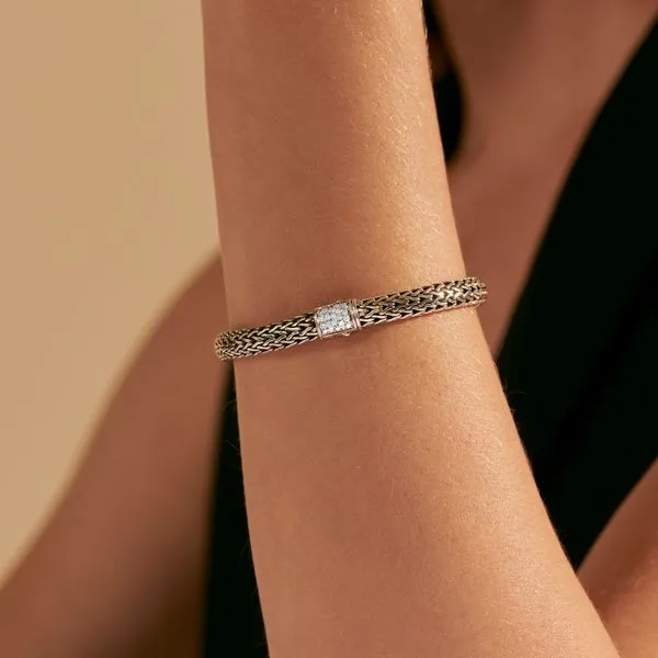 Classic Chain Reversible Bracelet Image 3 Baxter's Fine Jewelry Warwick, RI
