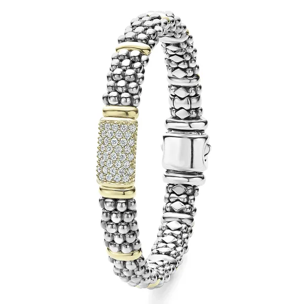 Diamond Caviar Bracelet Image 2 Baxter's Fine Jewelry Warwick, RI