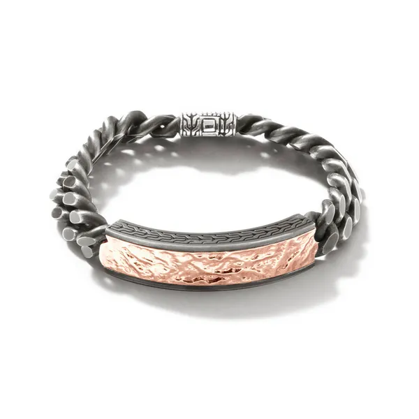 Reticulated Curb Chain Bracelet Baxter's Fine Jewelry Warwick, RI