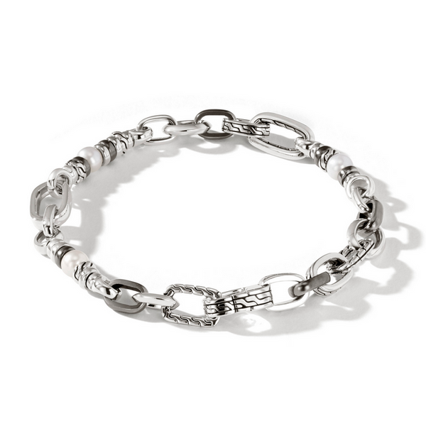 Pearl Link Bracelet Baxter's Fine Jewelry Warwick, RI