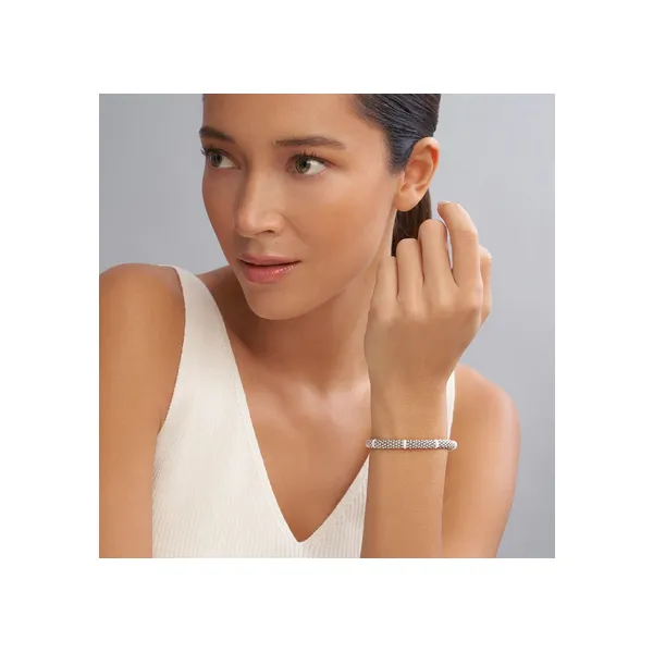 Ceramic Station Caviar Bracelet | 6mm Image 2 Baxter's Fine Jewelry Warwick, RI