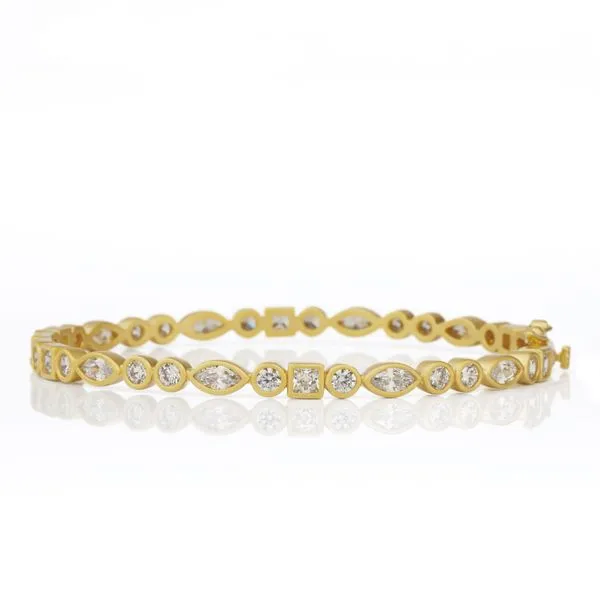 Signature Mixed Shape Bangle Baxter's Fine Jewelry Warwick, RI